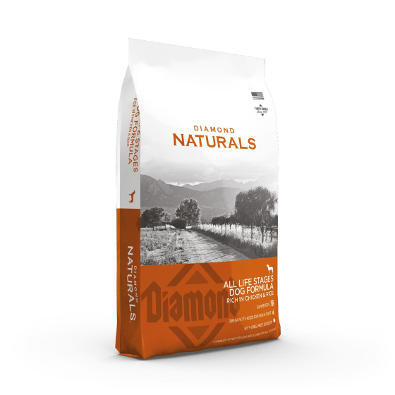 Diamond Naturals All Life Stages Dog Formula - Rich In Chicken & Rice